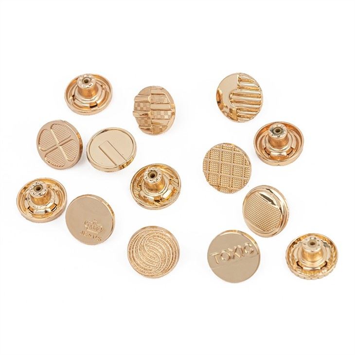 Metal Replacement Buttons For Jeans