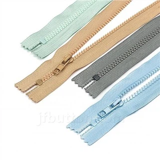 ジャケット用プラスチックジッパー