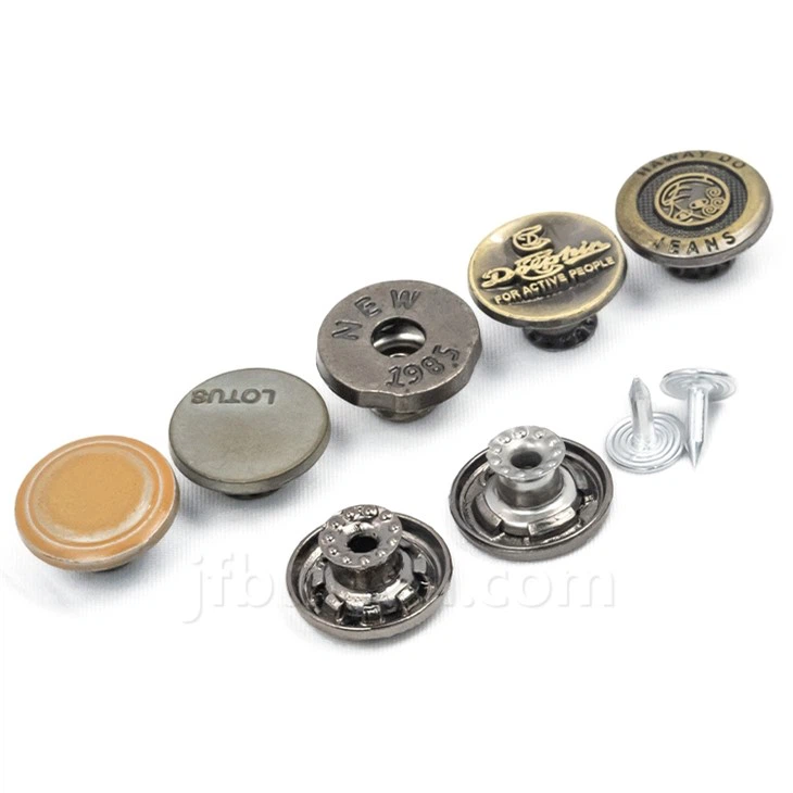 Removable Jeans Button