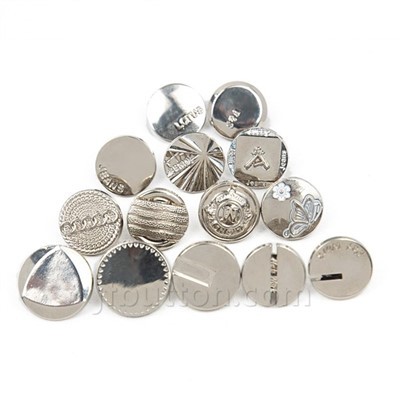デニム用の金属ボタン