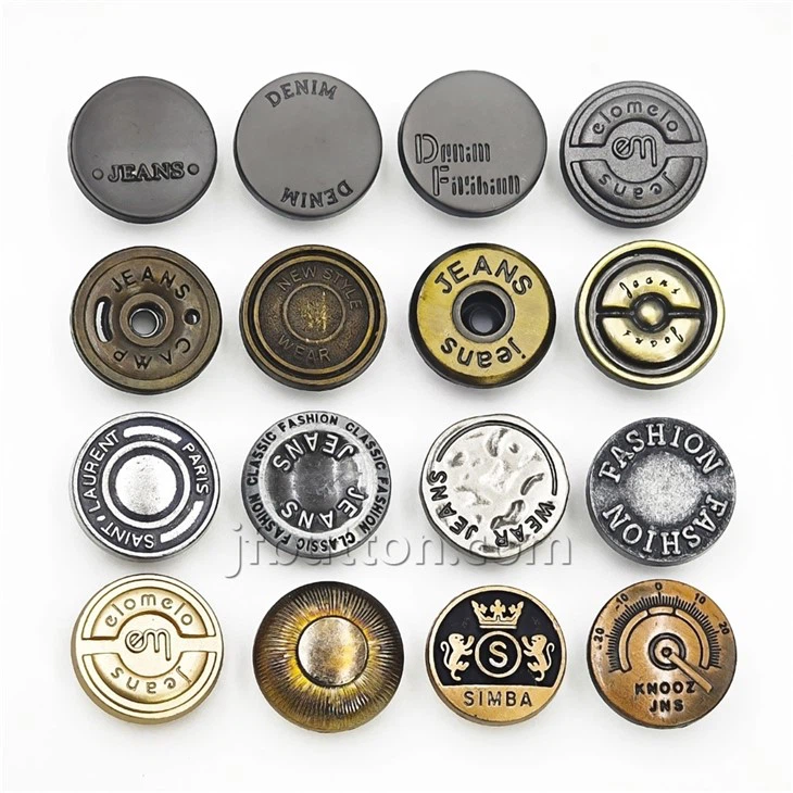 Metal Tack Button For Jeans