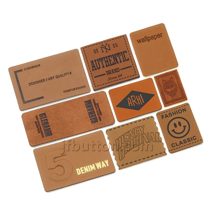 Brown Leather Patch For Clothing