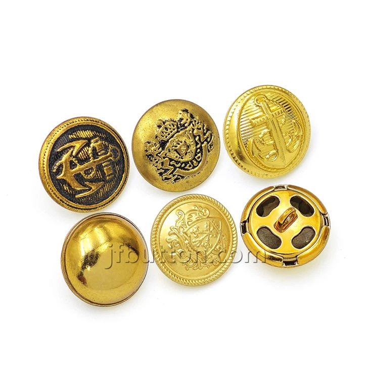 Custom Copper Shank Button best