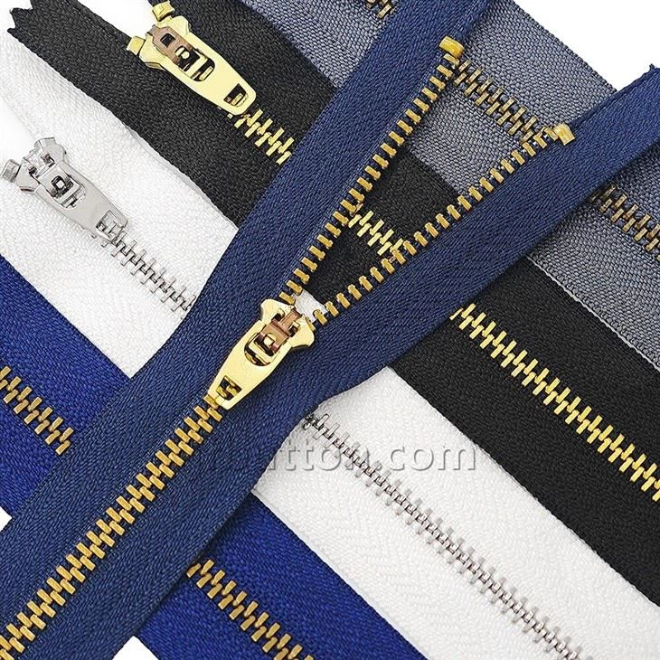 Metal Zipper By The Yard