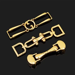 女性ローファー用ゴールド バックル