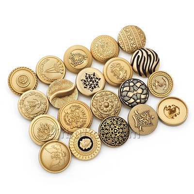 識別レアミリタリーボタン