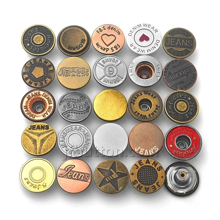 Vintage Denim Buttons