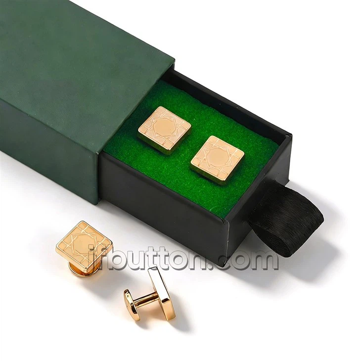 Square Baju Melayu Studs factory