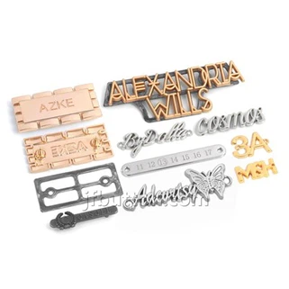 金属製バッグタグ