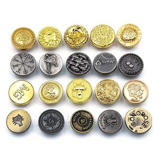 交換用ジーンズボタンメタル