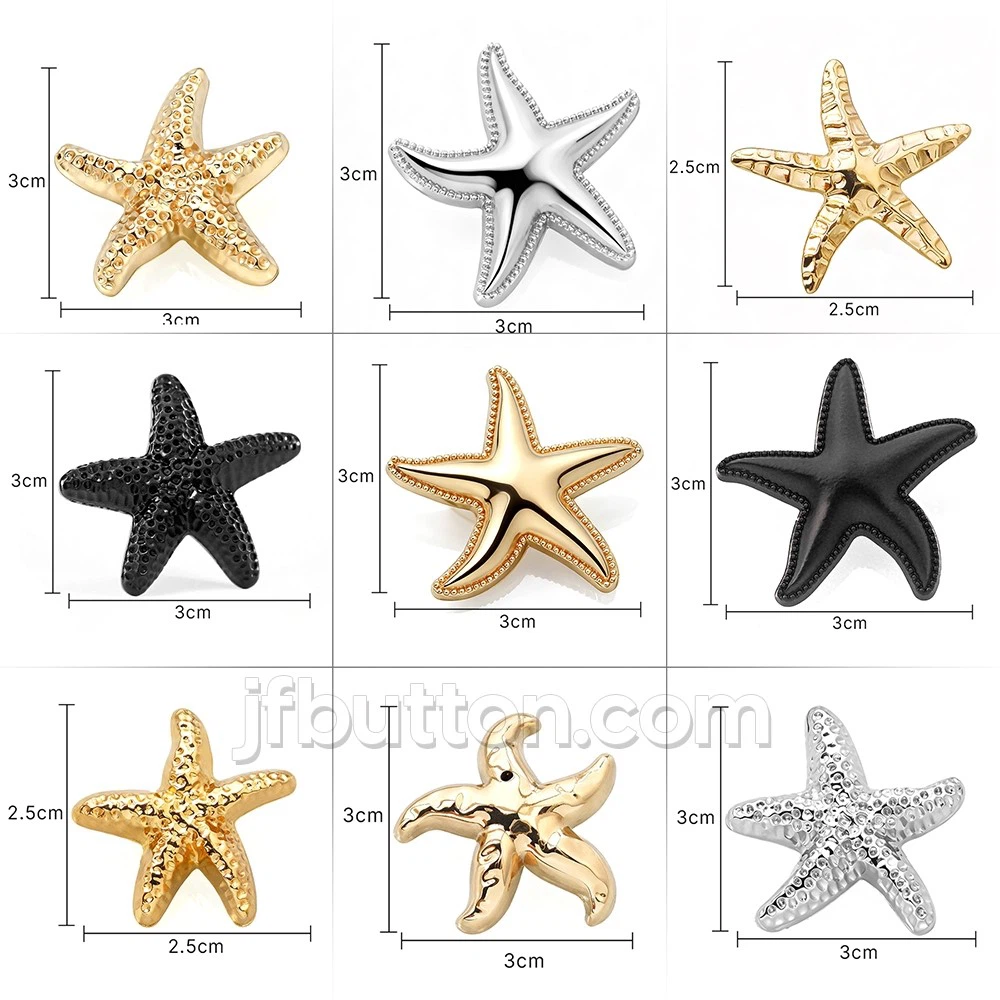 Starfish Shank Button Starfish Shank Button
